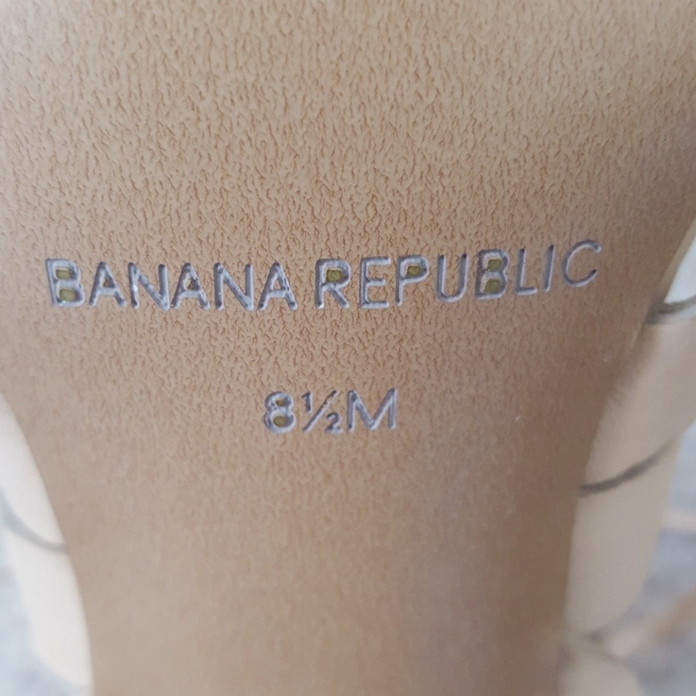 Banana Republic Eryn strappy sandals size 8.5M - Picture 7 of 8